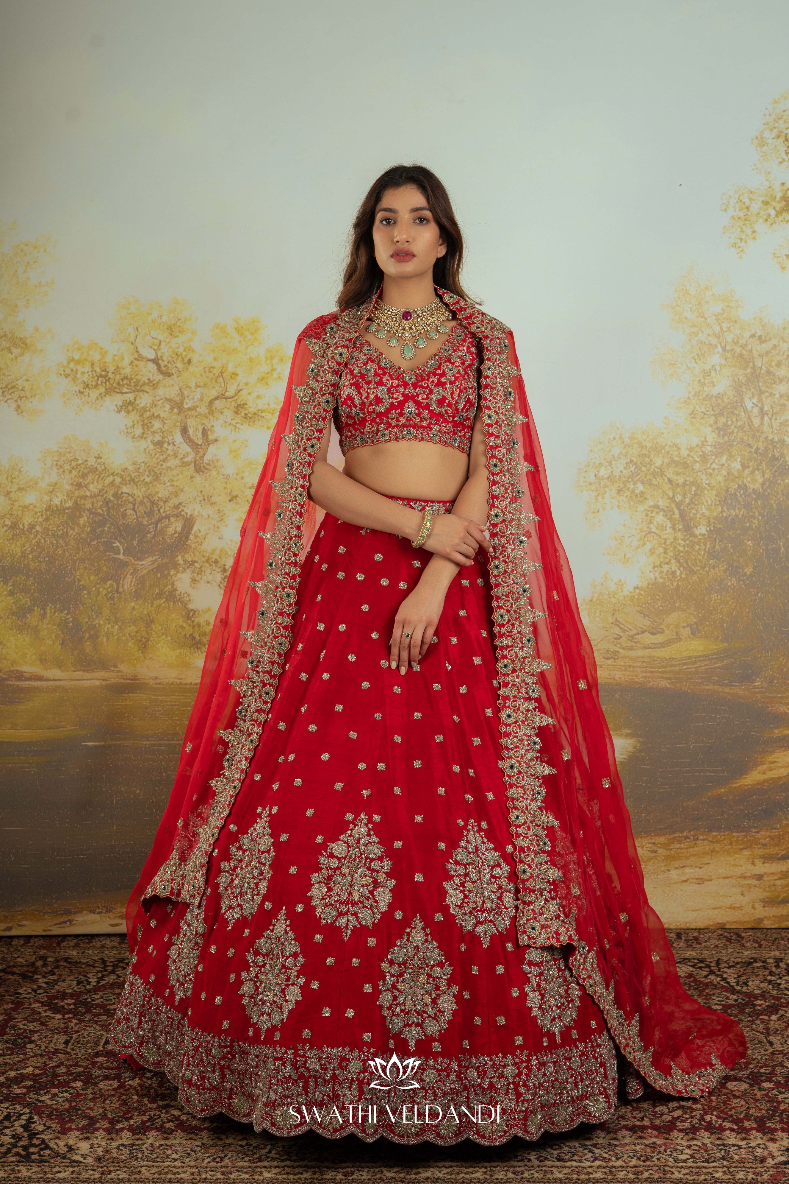 Enchanted aisle Lehenga Set