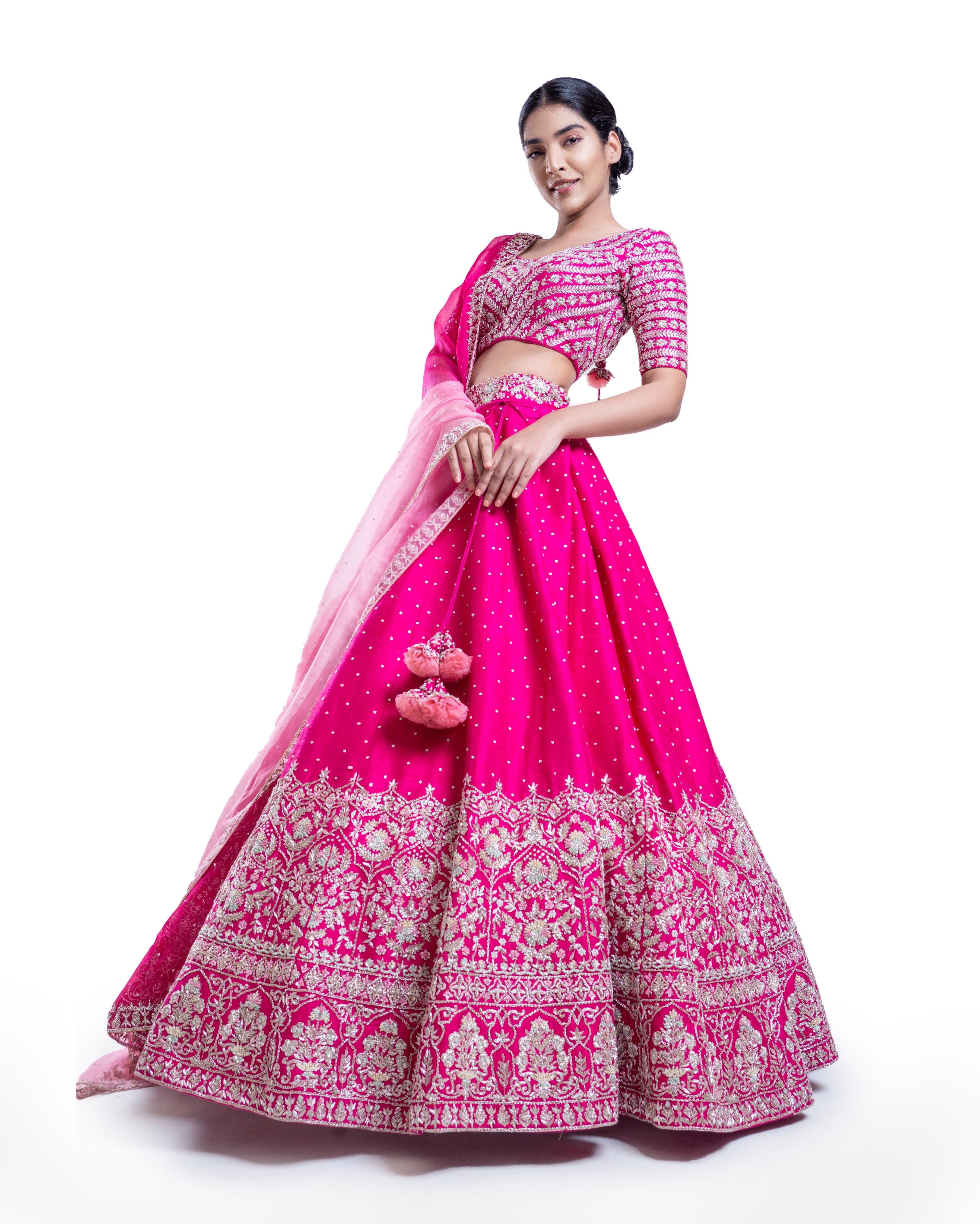 Chromatic Lehenga Set