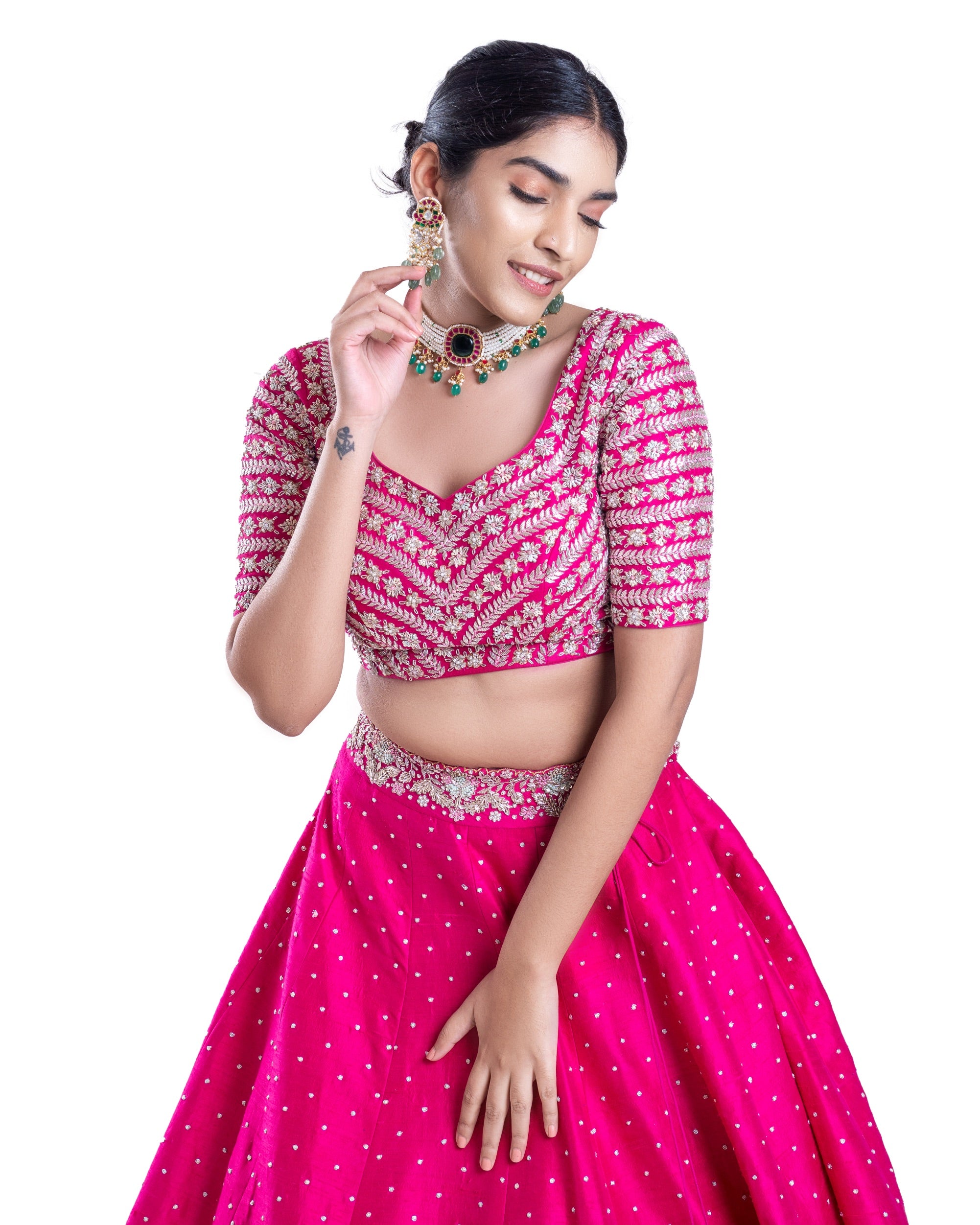 Chromatic Lehenga Set