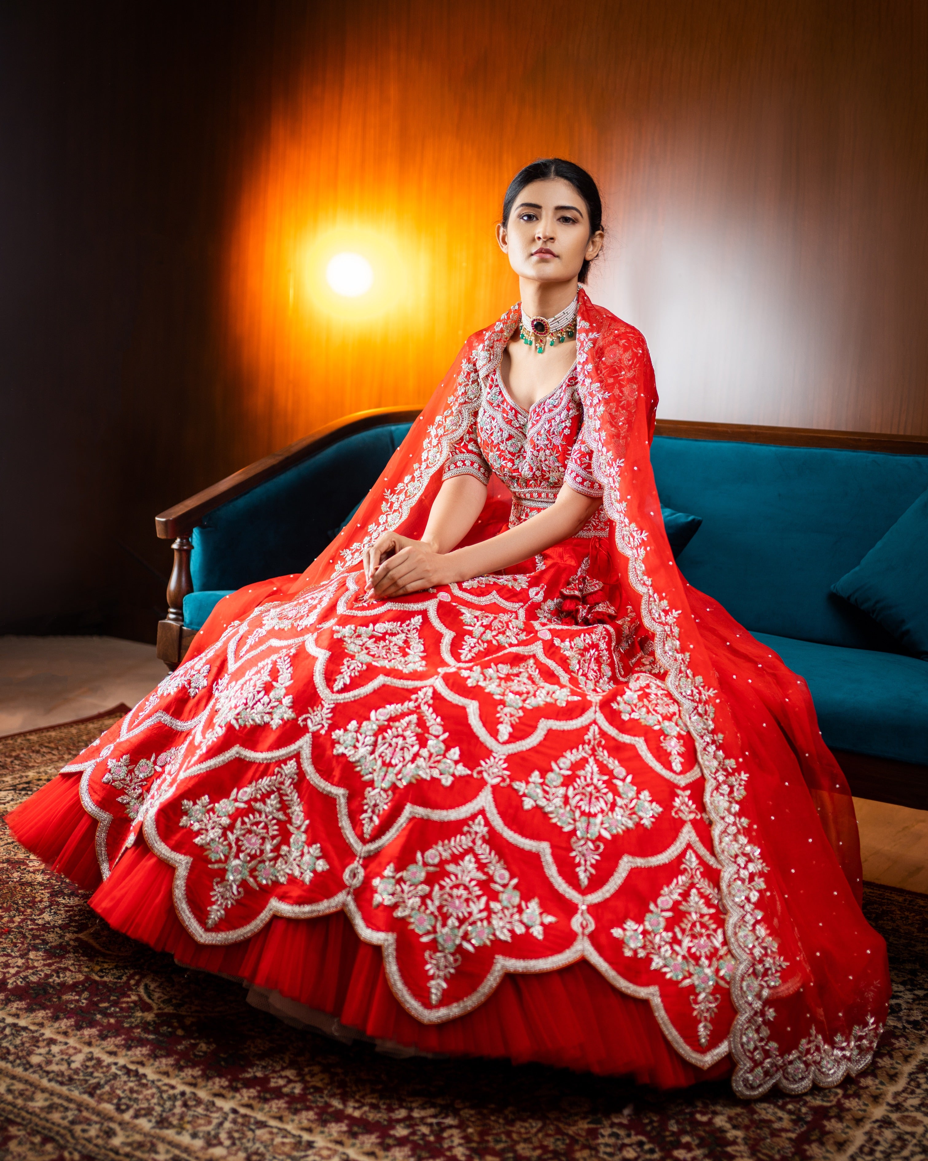 Euphoric hues Lehenga Set