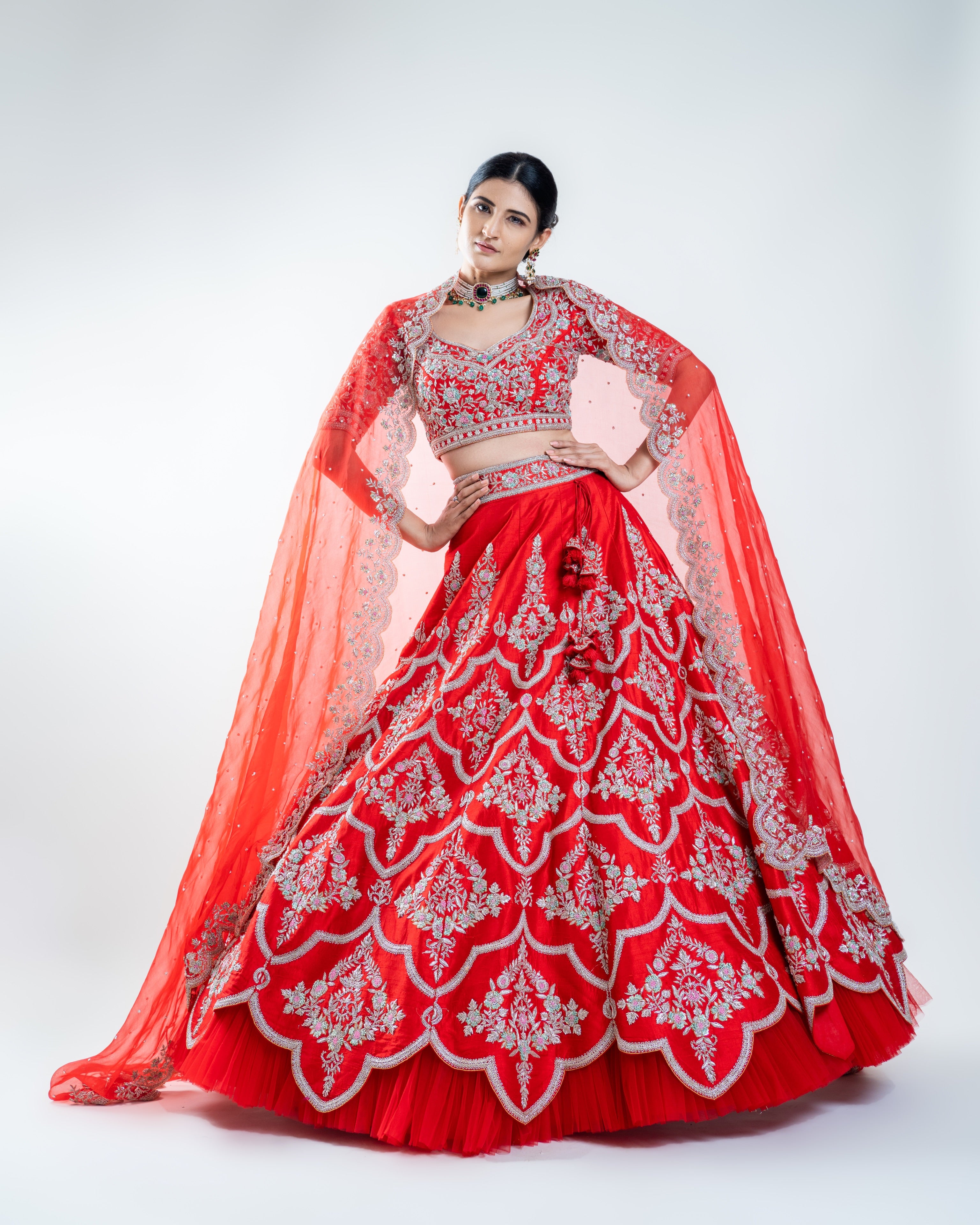 Euphoric hues Lehenga Set