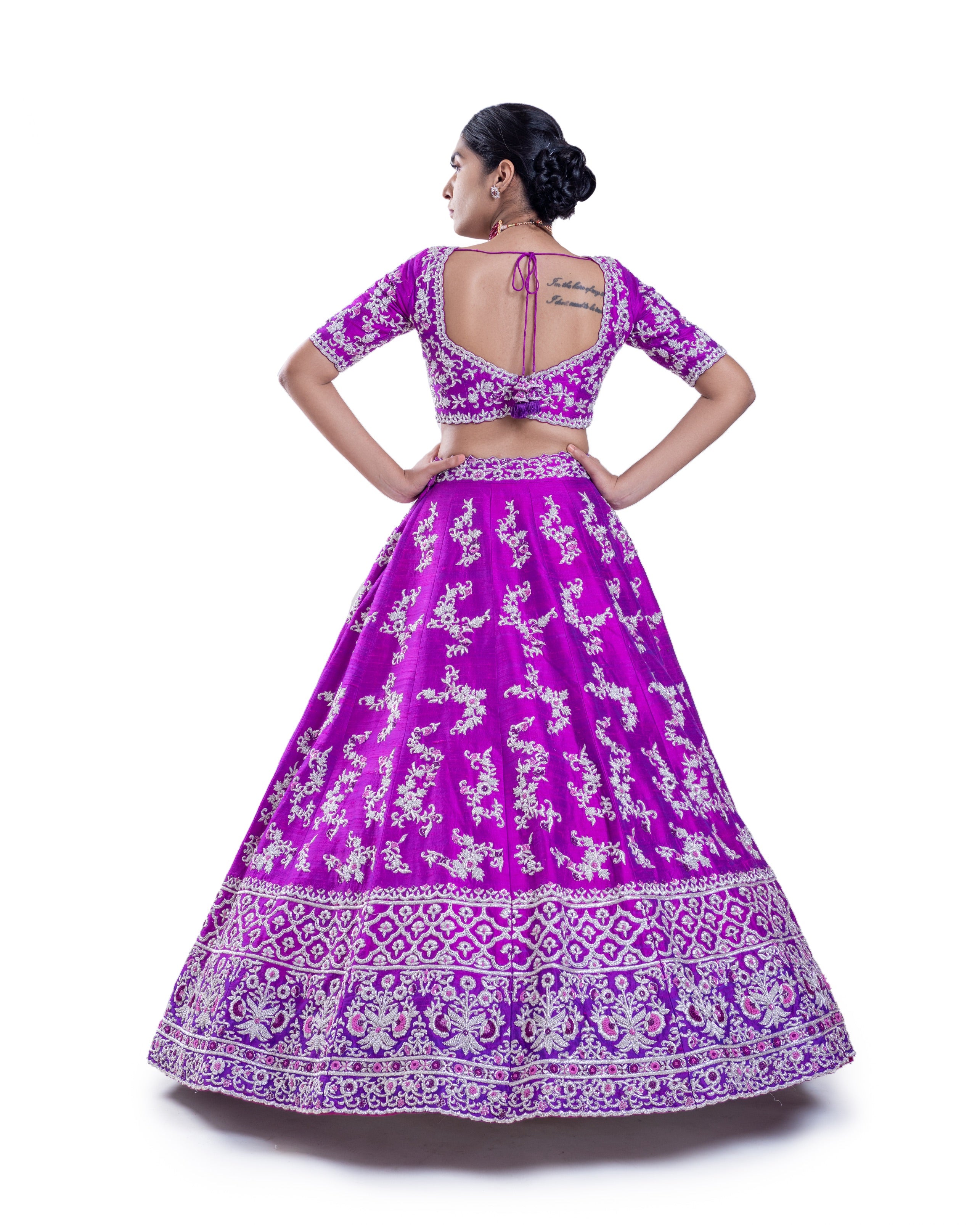 Cultural Mosiac Lehenga Set