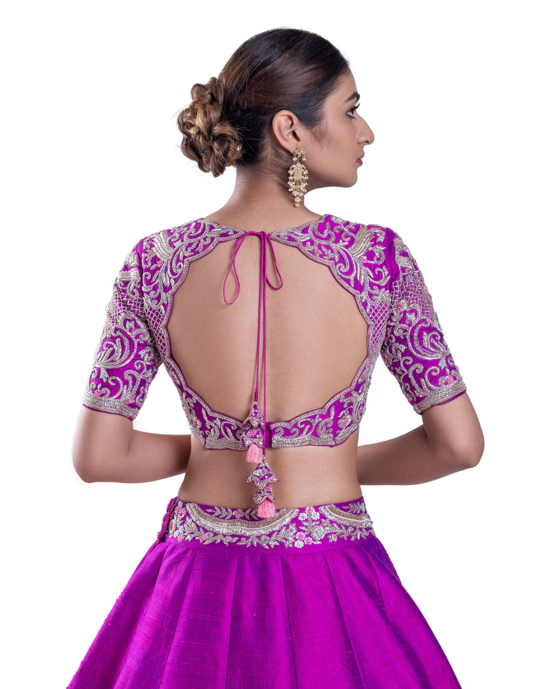 Prismatic  Lehenga Set