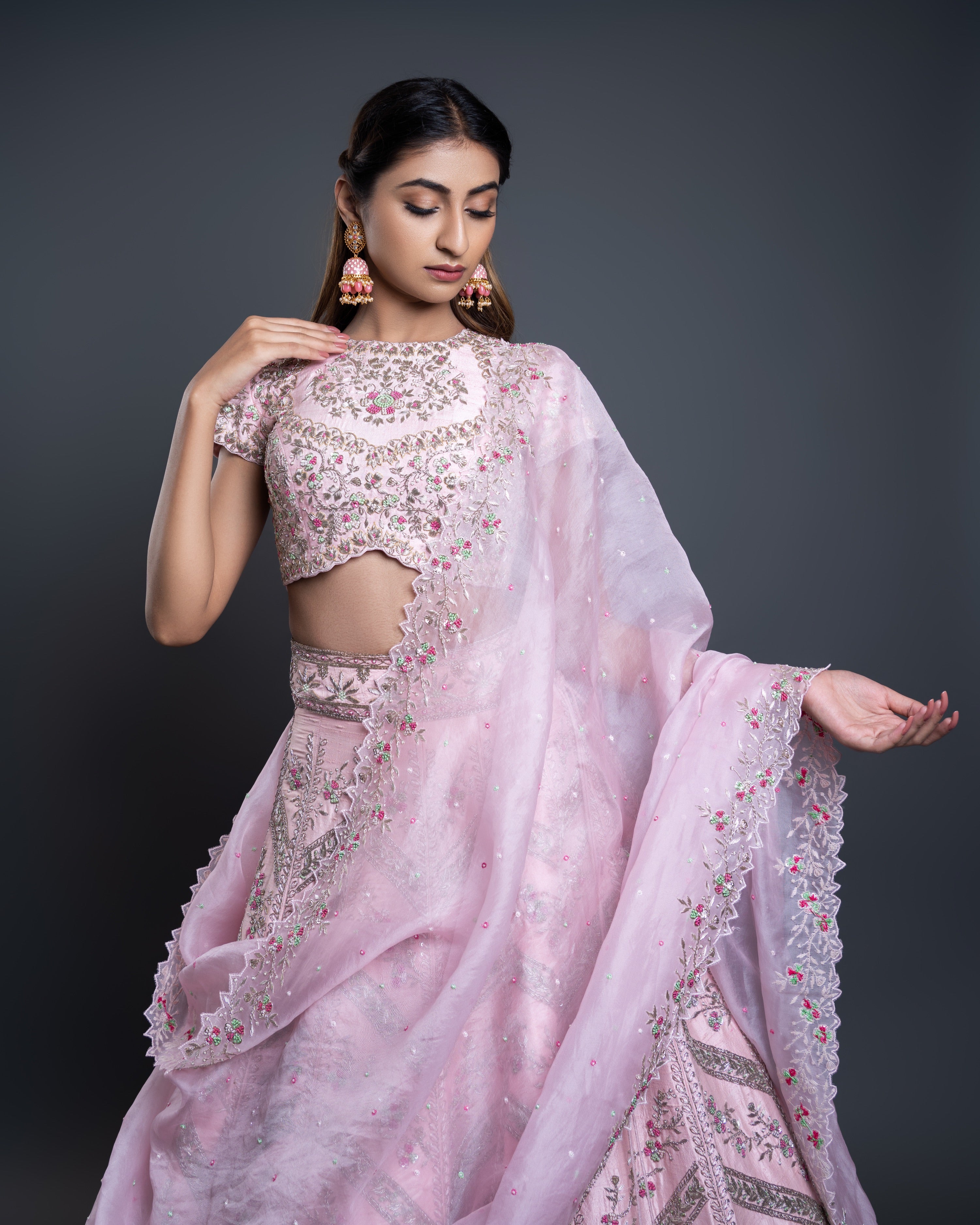 Spectrum Lehenga Set