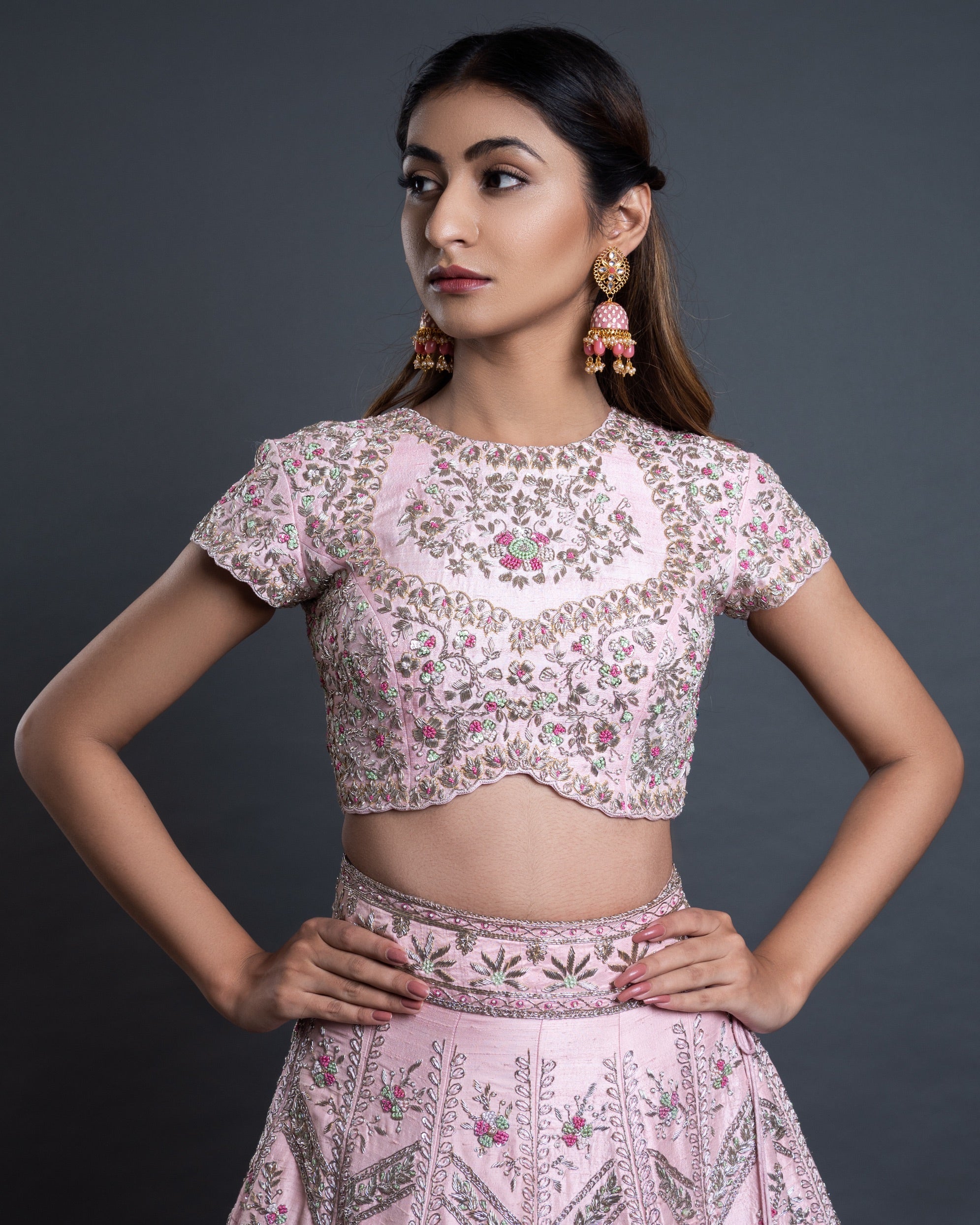 Spectrum Lehenga Set