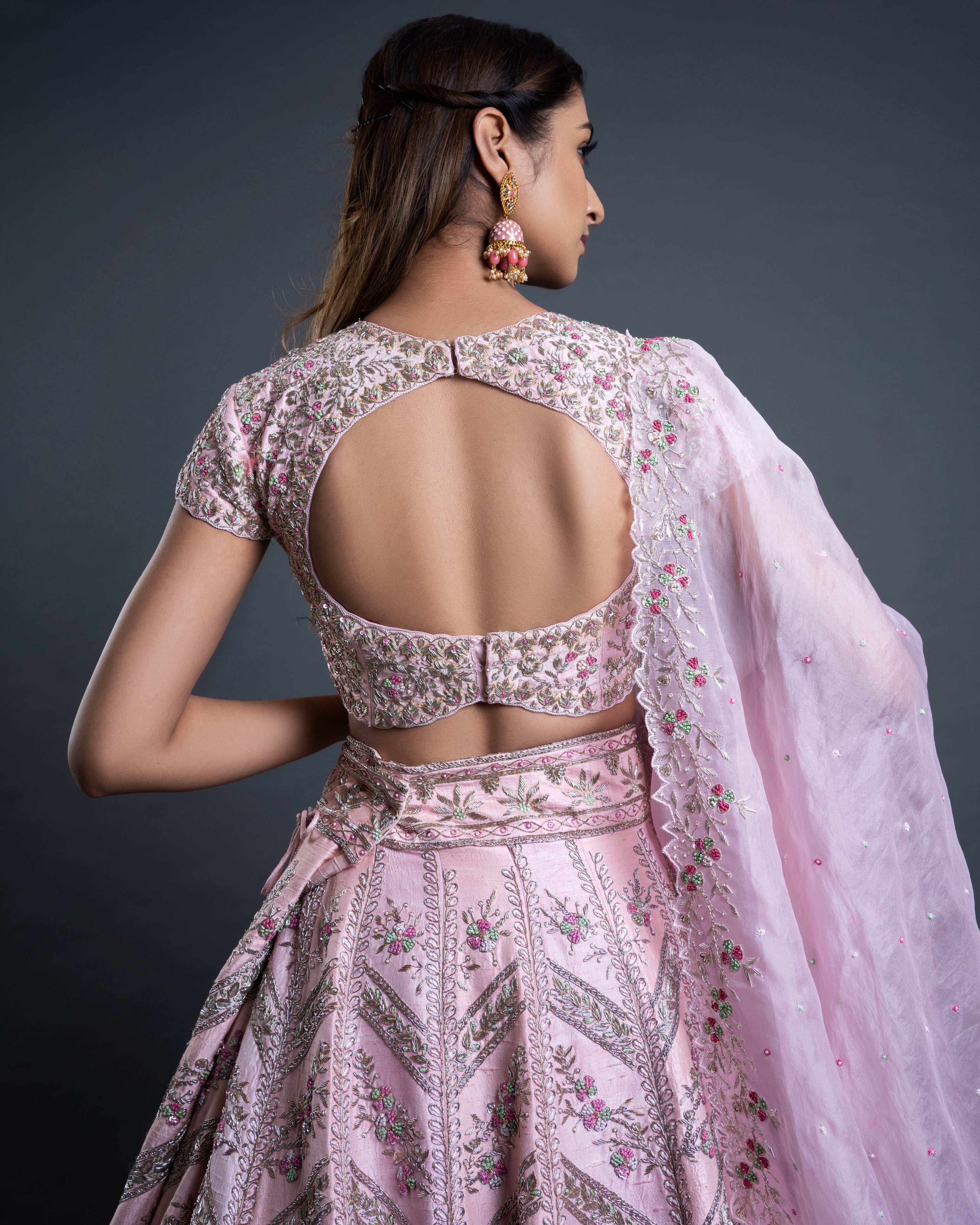 Spectrum Lehenga Set