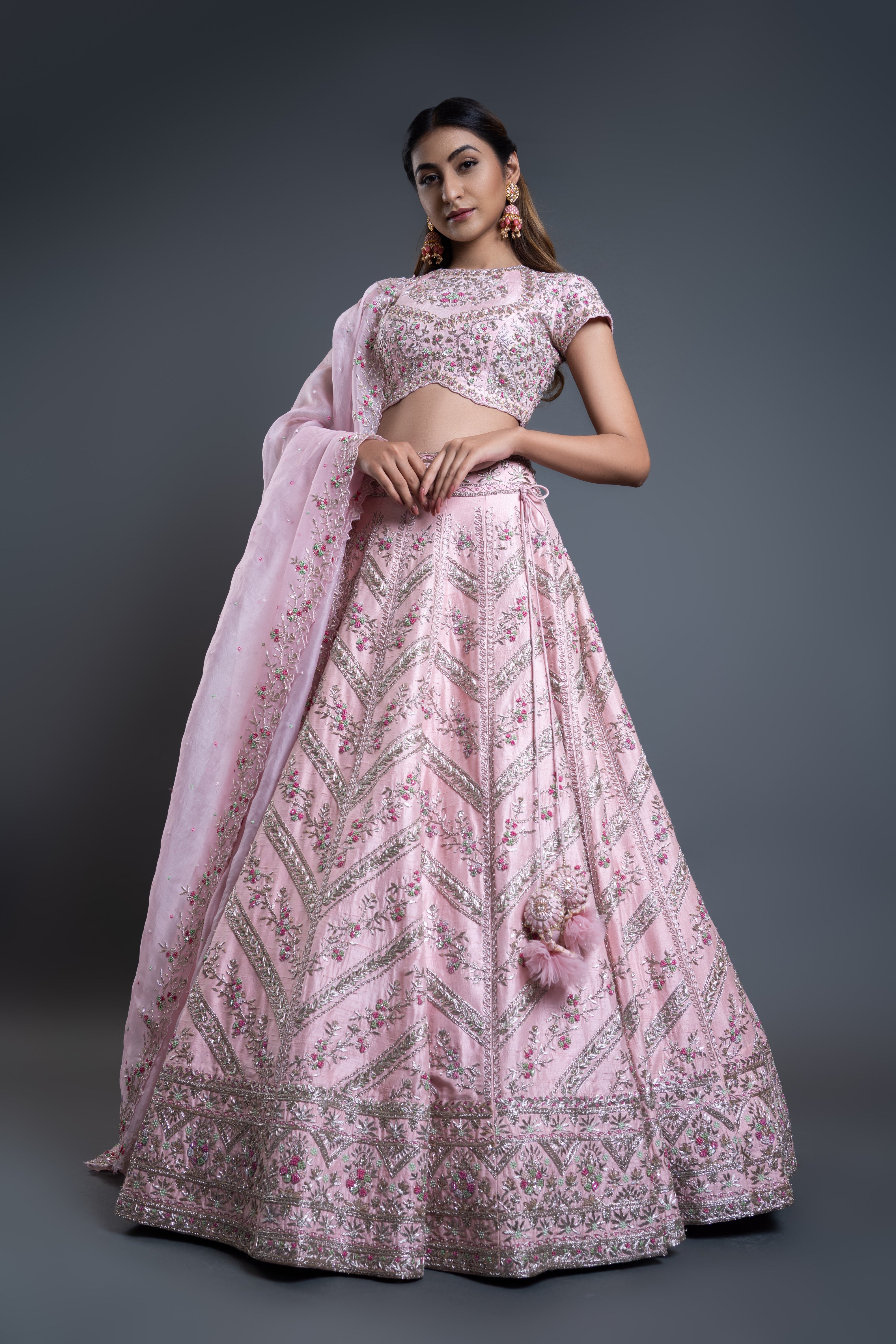 Spectrum Lehenga Set