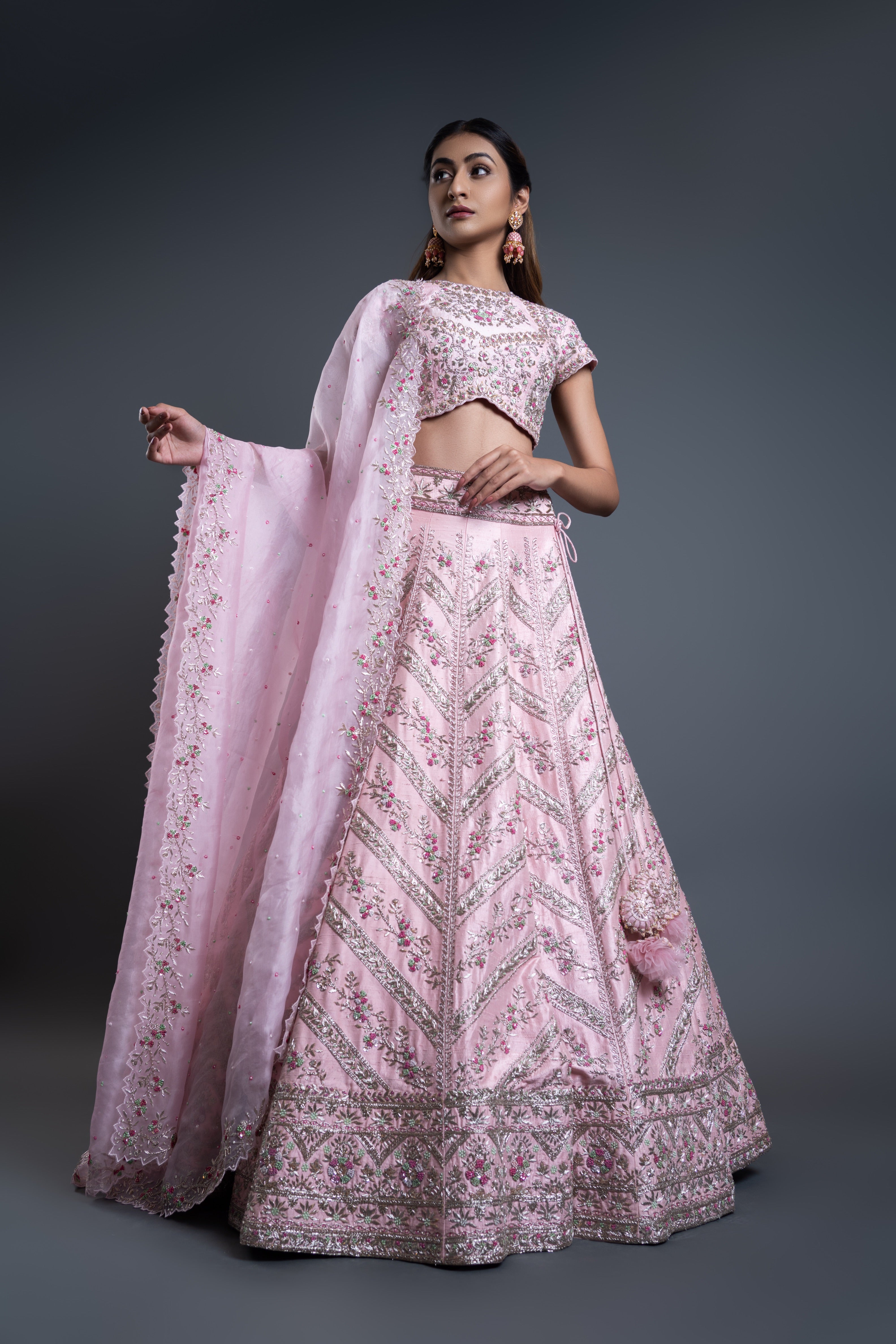 Spectrum Lehenga Set