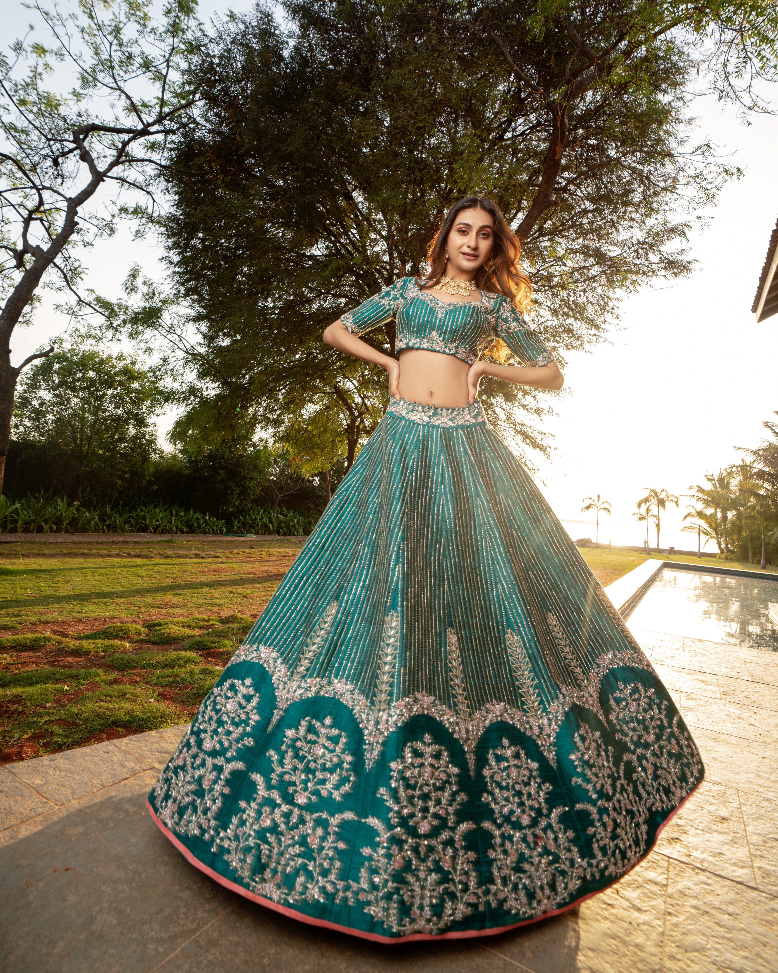 Daurani Lehenga Set