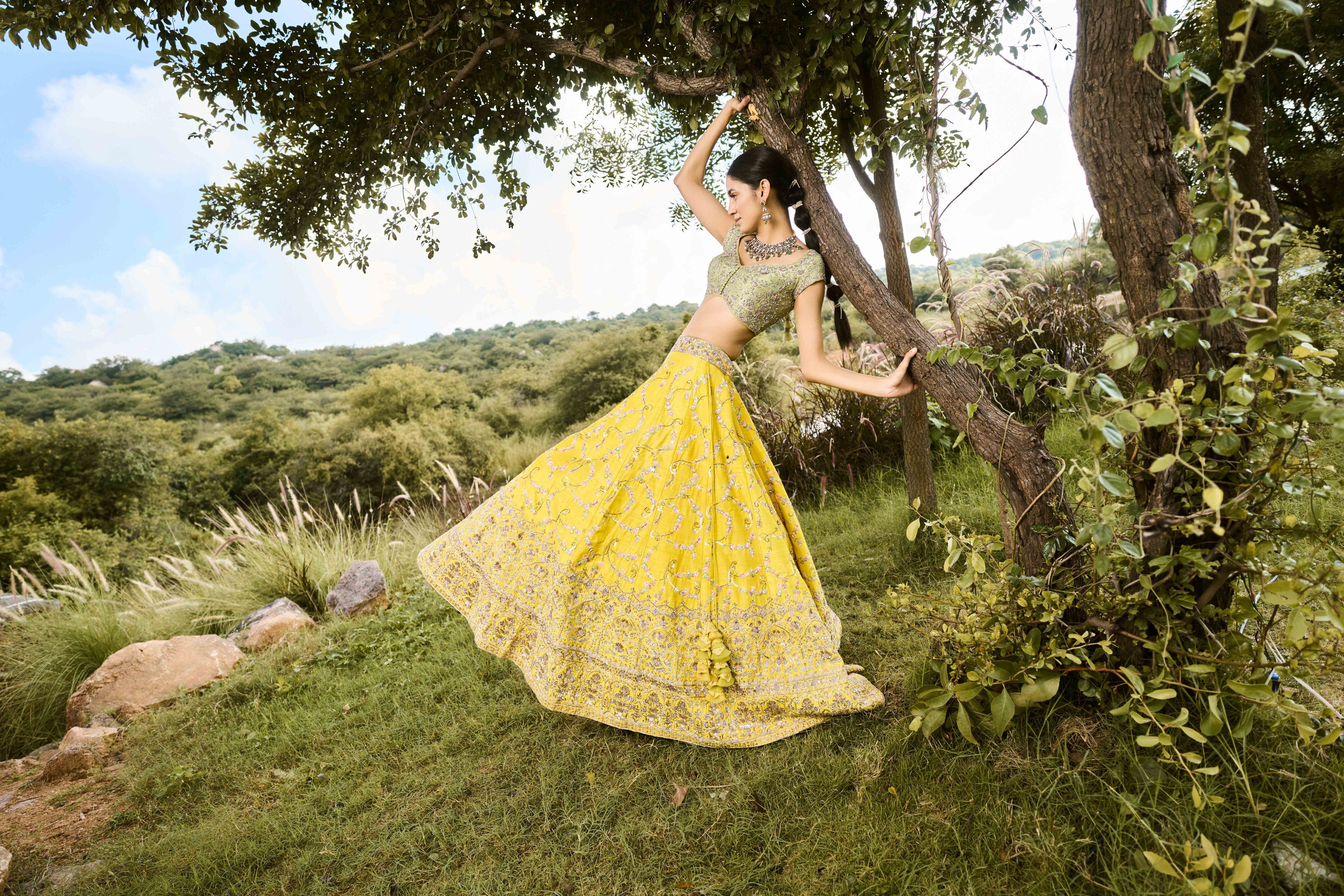 Ephemeral Lehenga Set