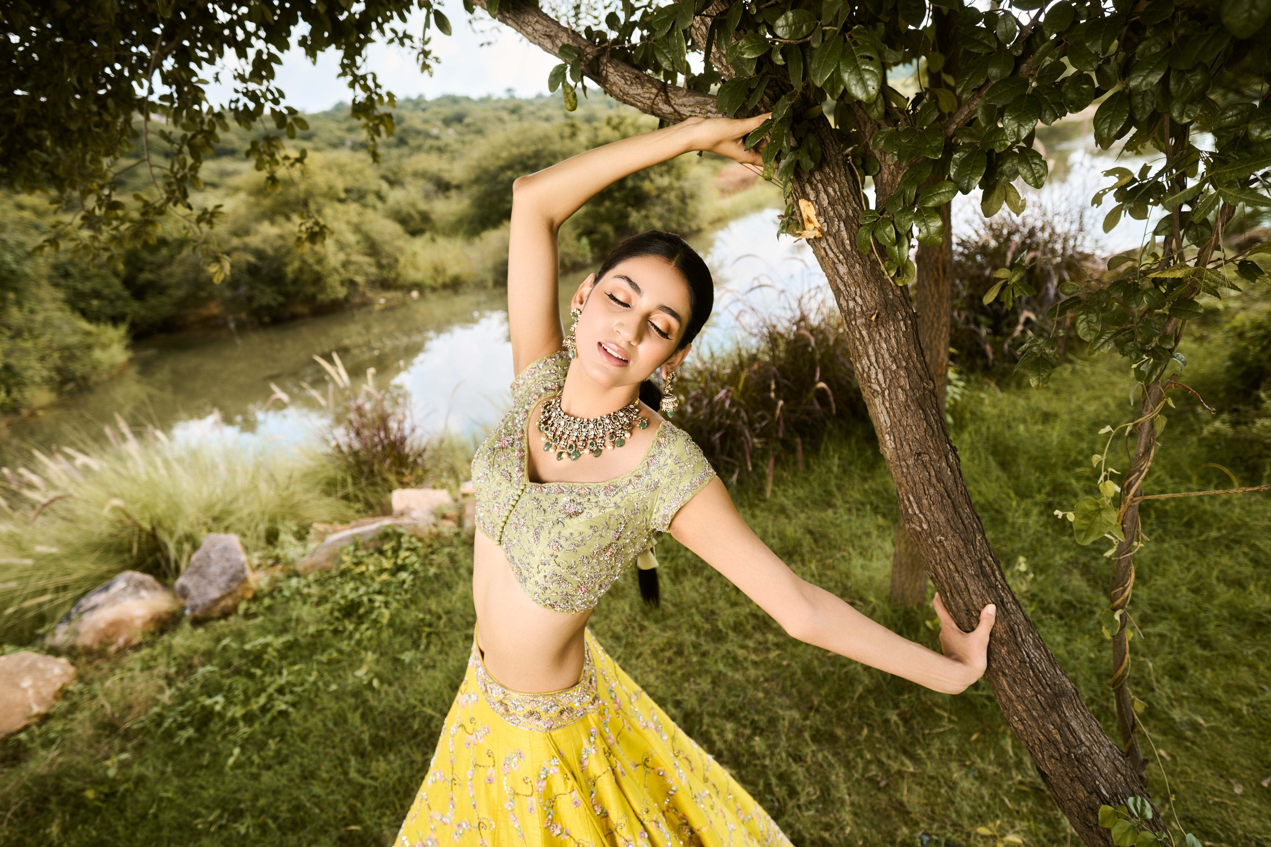 Ephemeral Lehenga Set