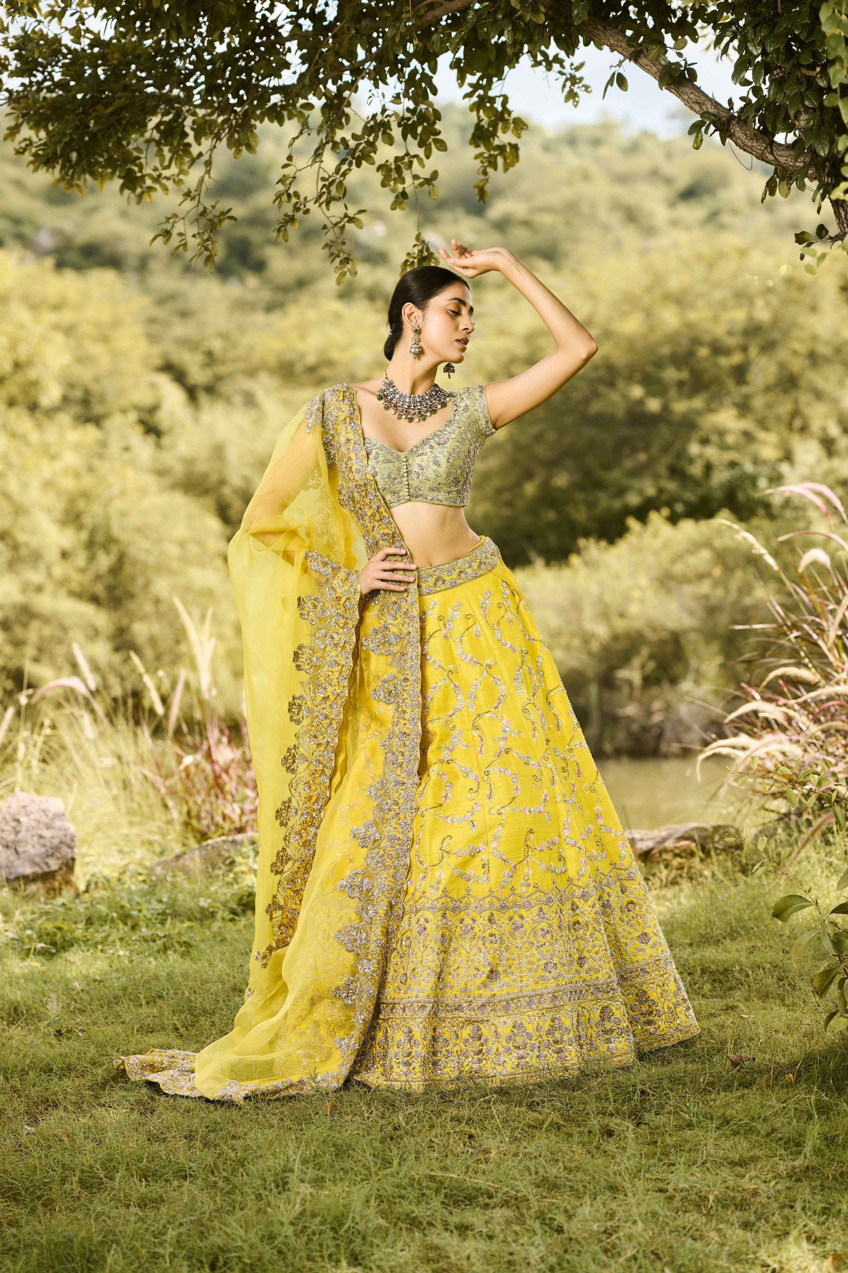 Ephemeral Lehenga Set