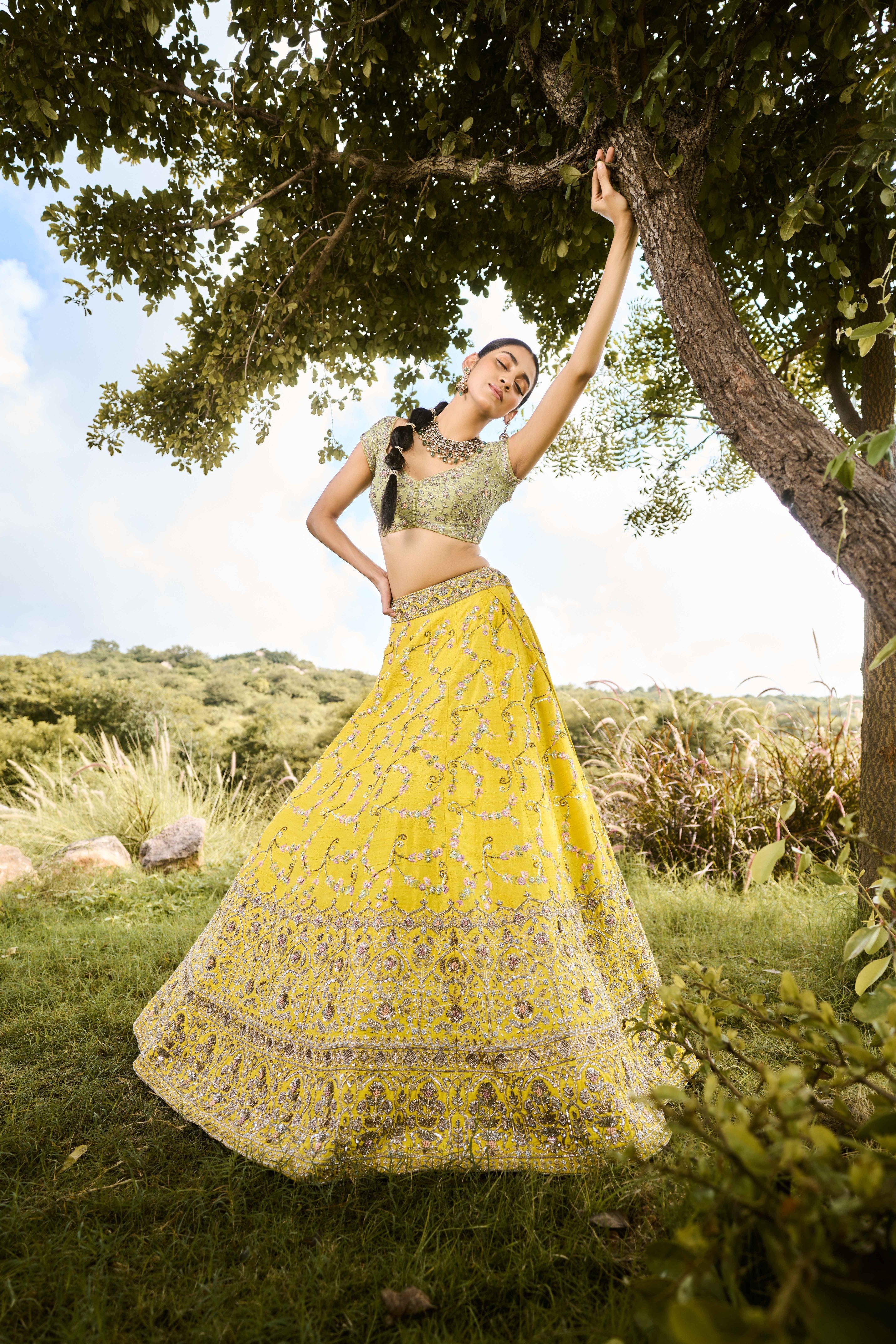 Ephemeral Lehenga Set