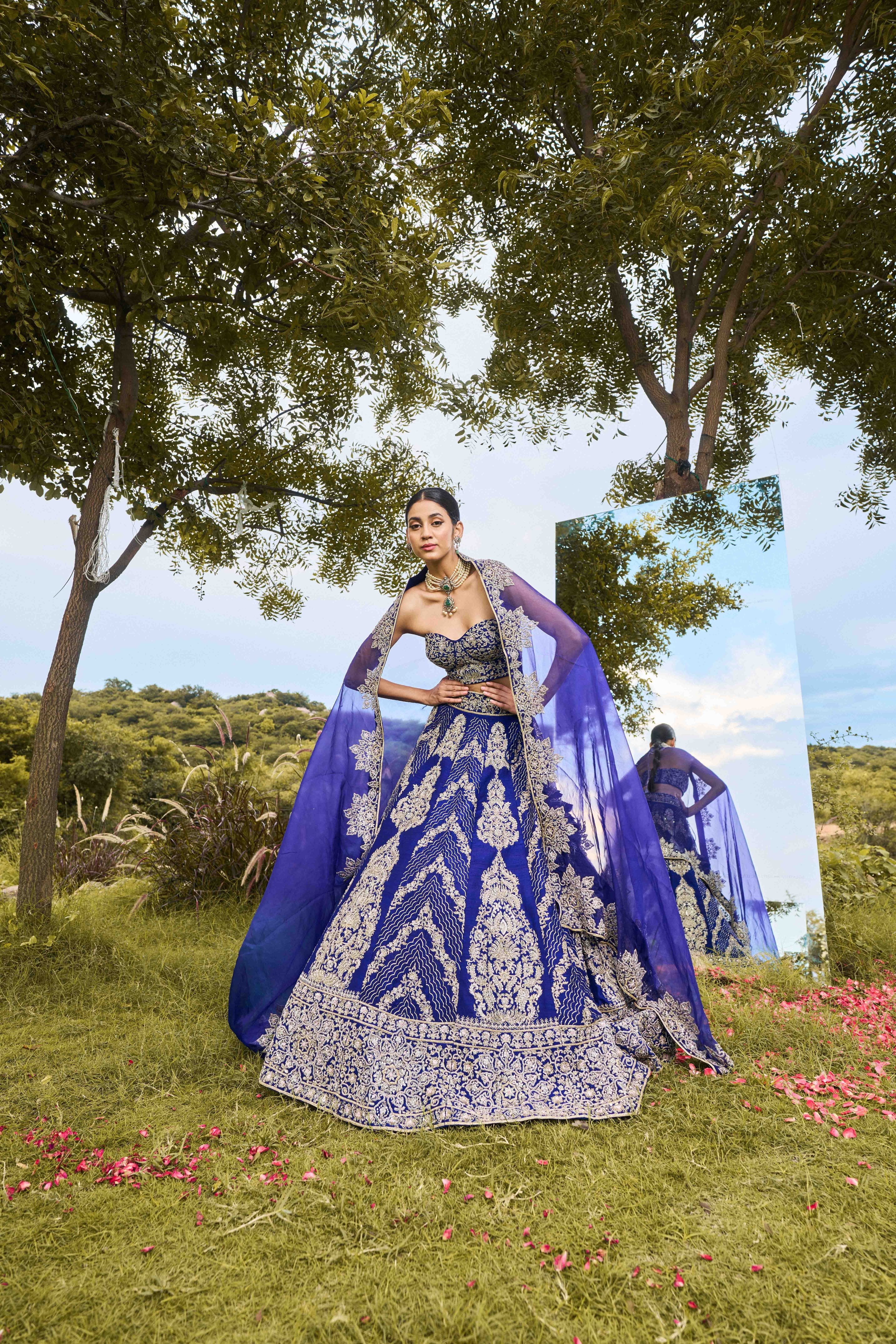 Dewdrop Lehenga Set