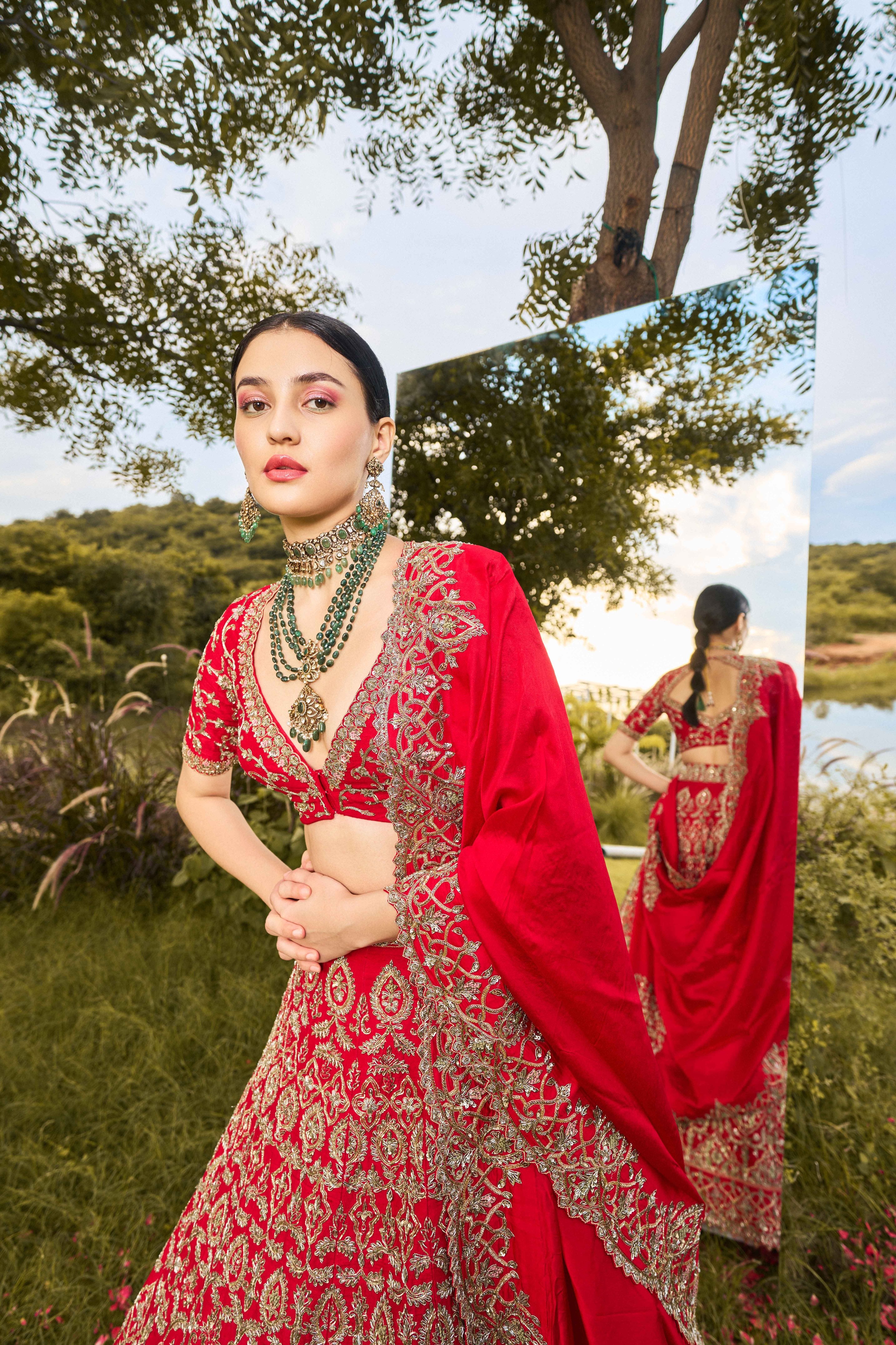 Dreamscape Lehenga Set