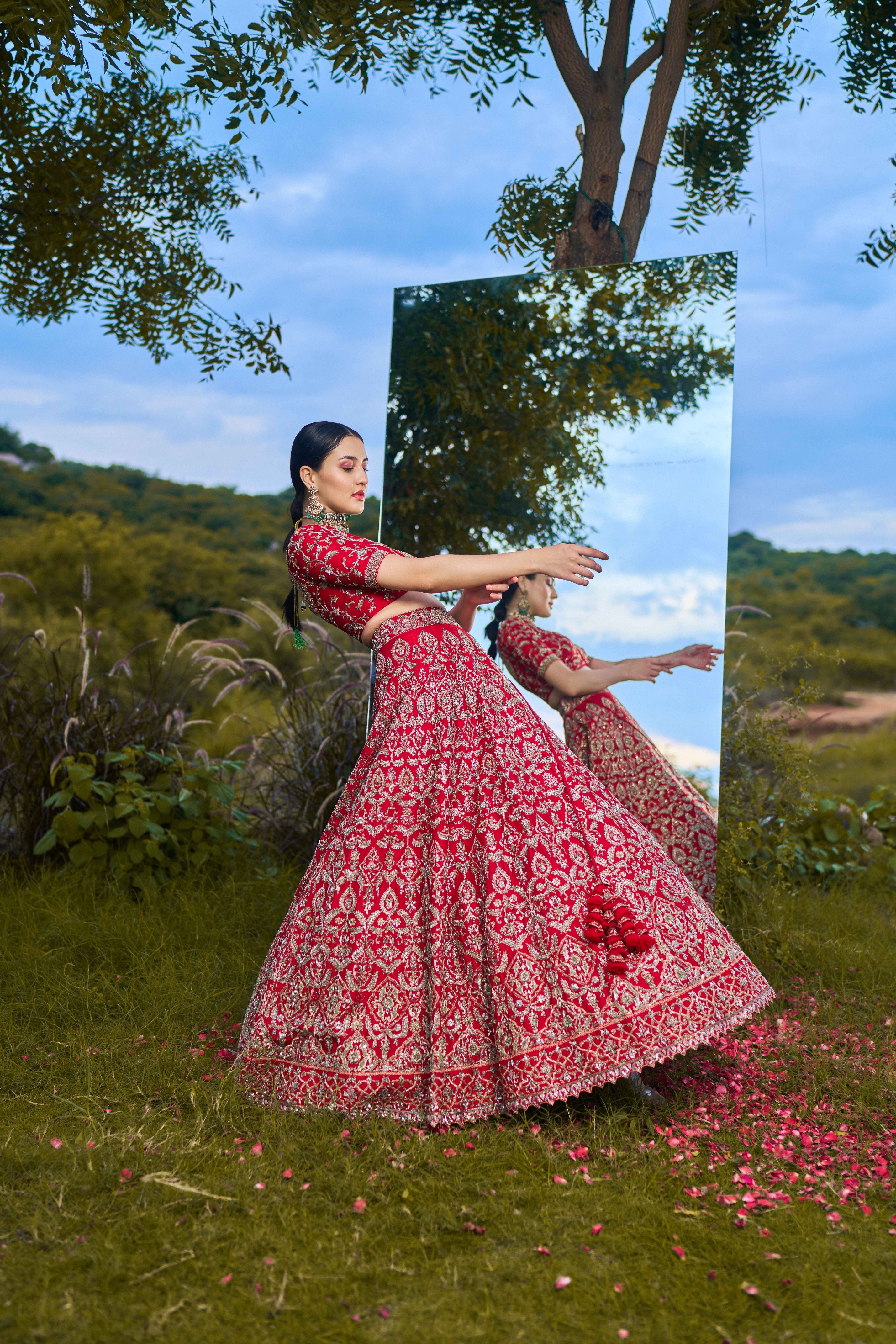 Dreamscape Lehenga Set