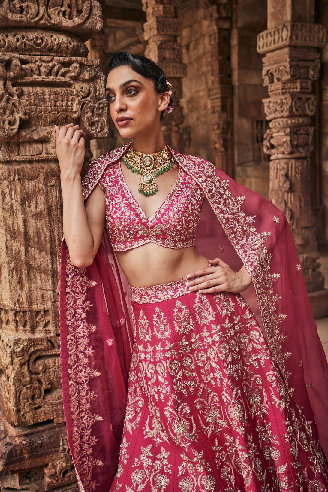 Cherubic bridal lehenga set