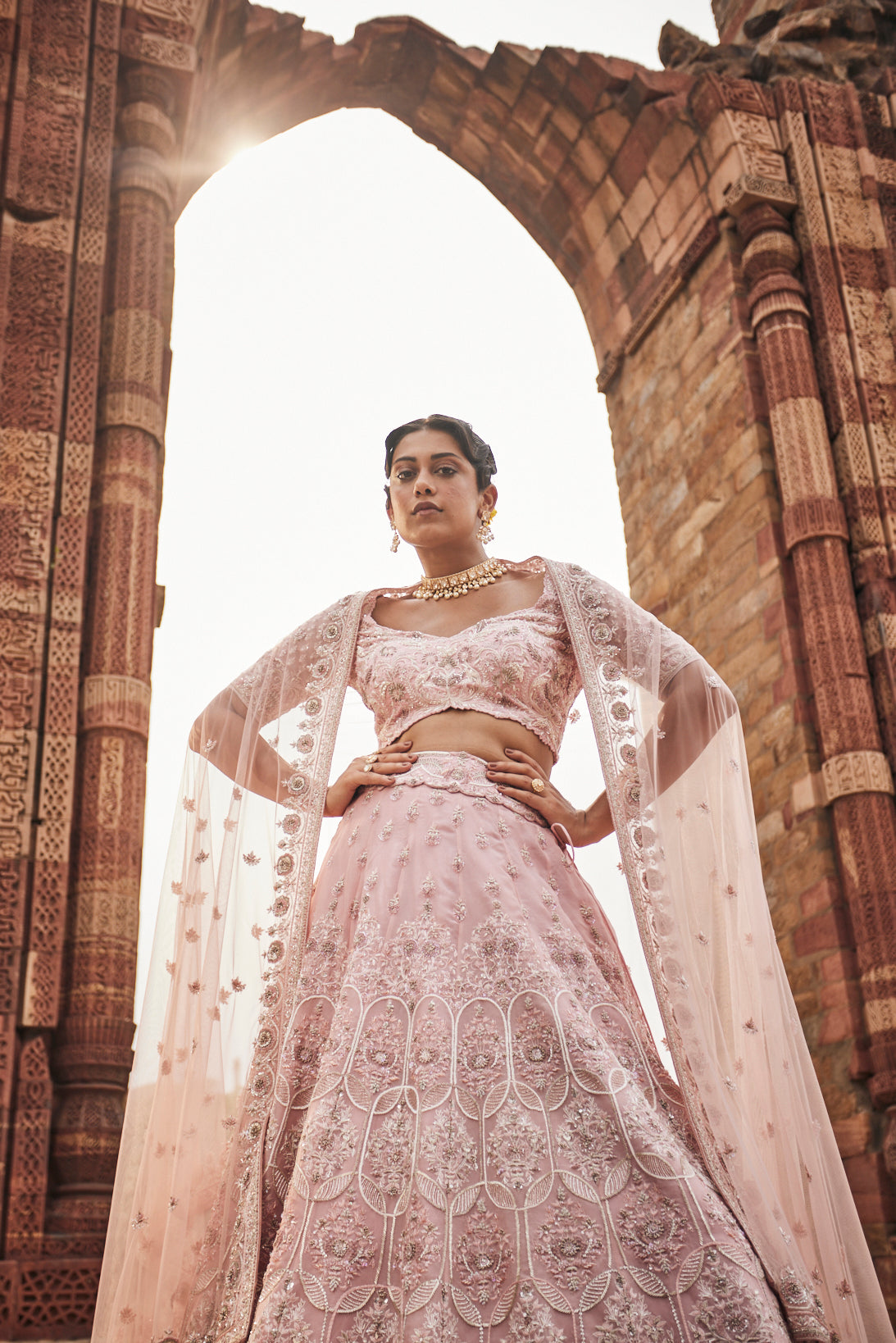 Azalea bridal lehenga set