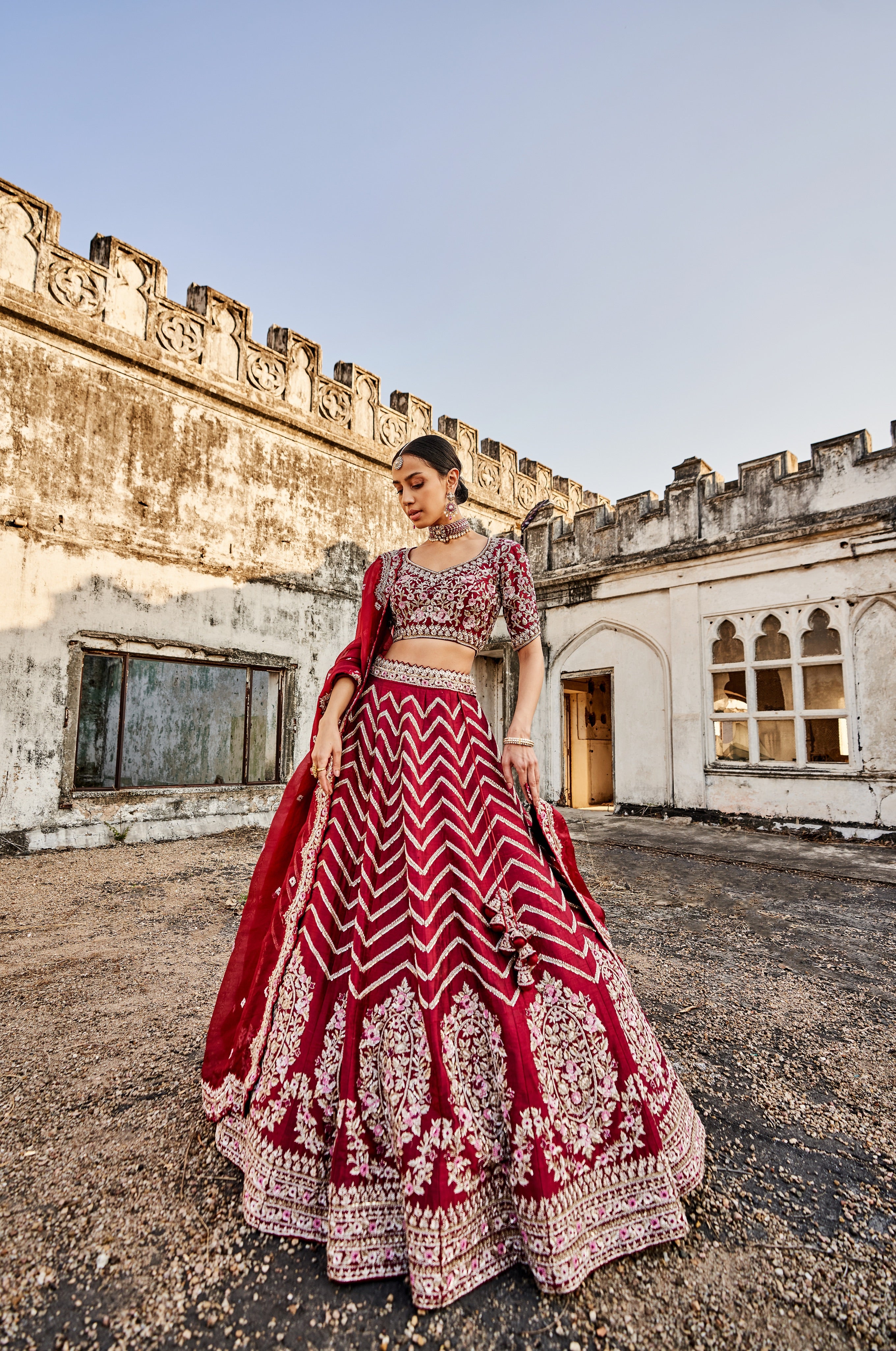 nur Jahan Lehenga Set