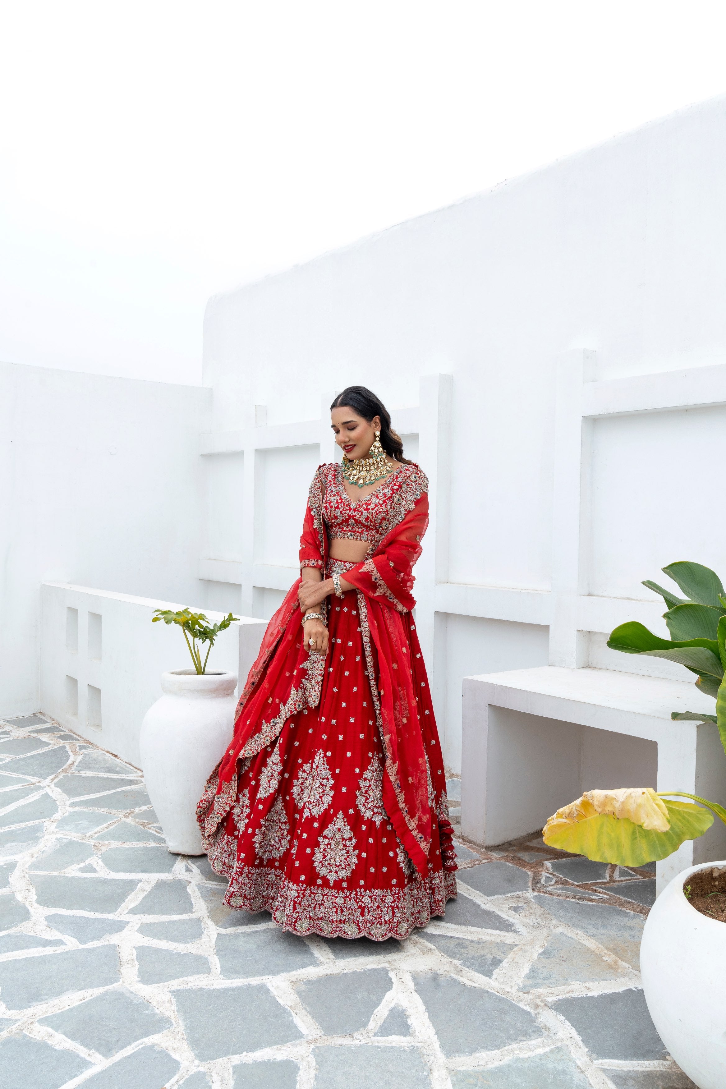 Enchanted aisle Lehenga Set