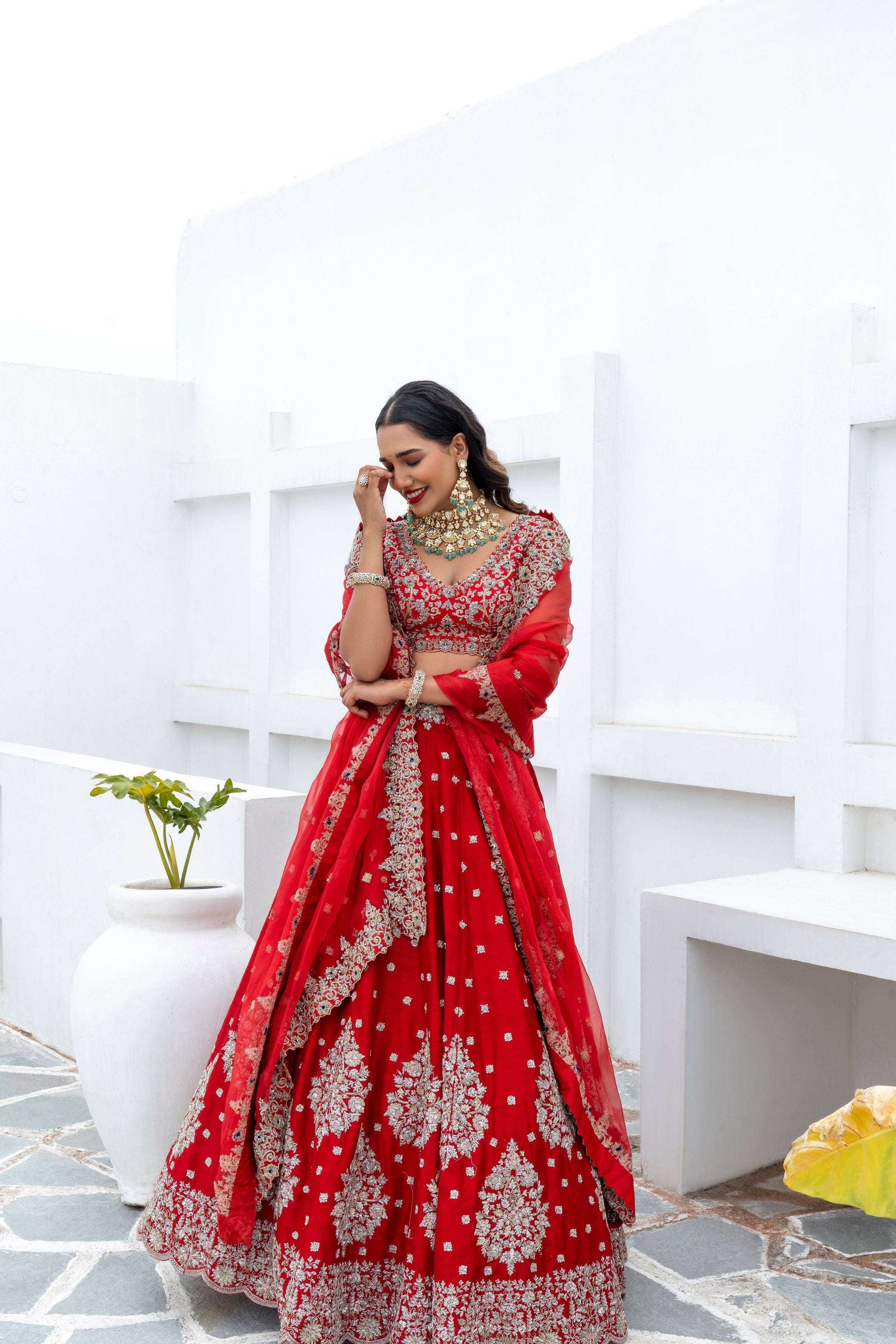 Enchanted aisle Lehenga Set