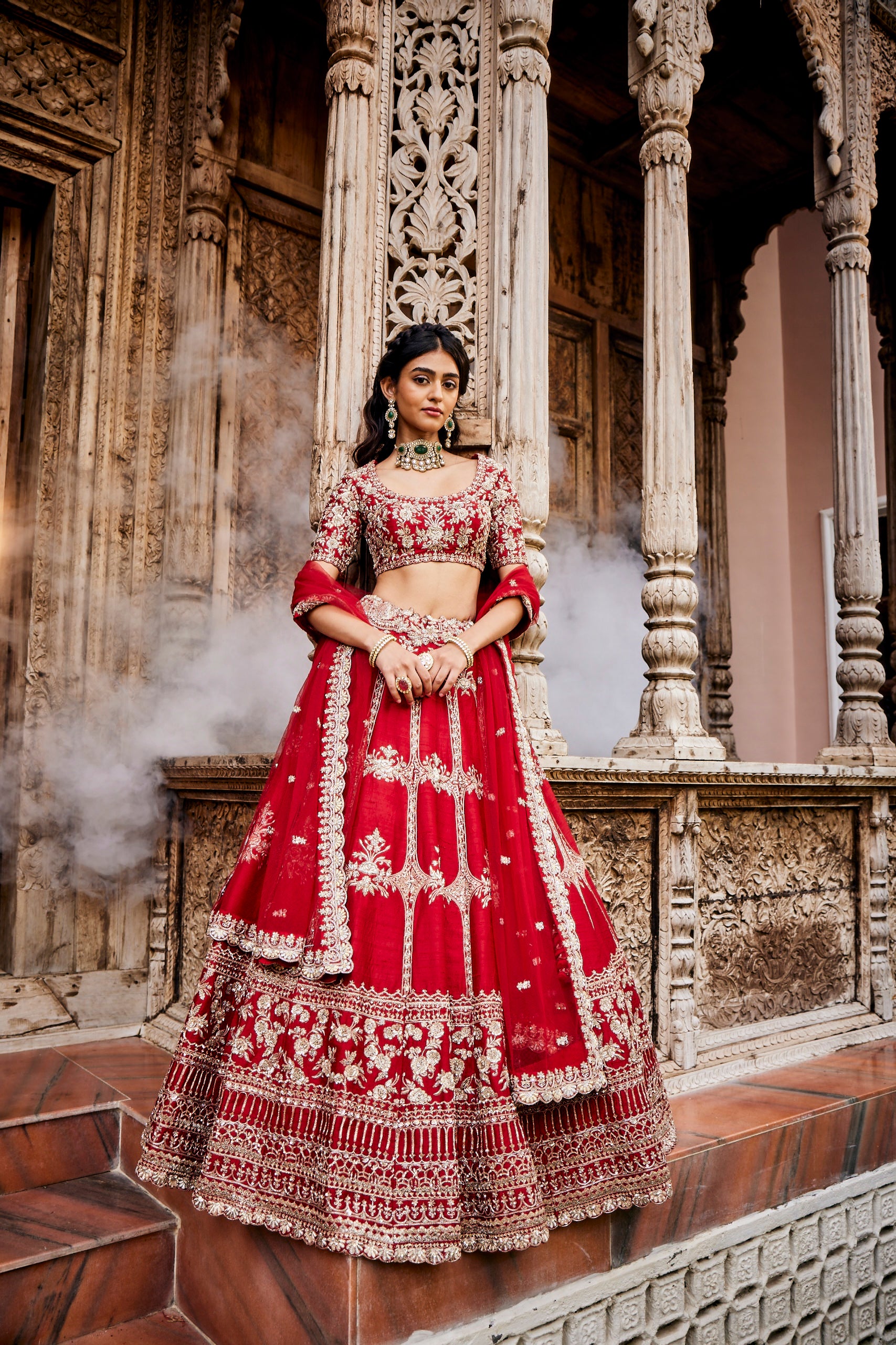 Gaia Lehenga Set