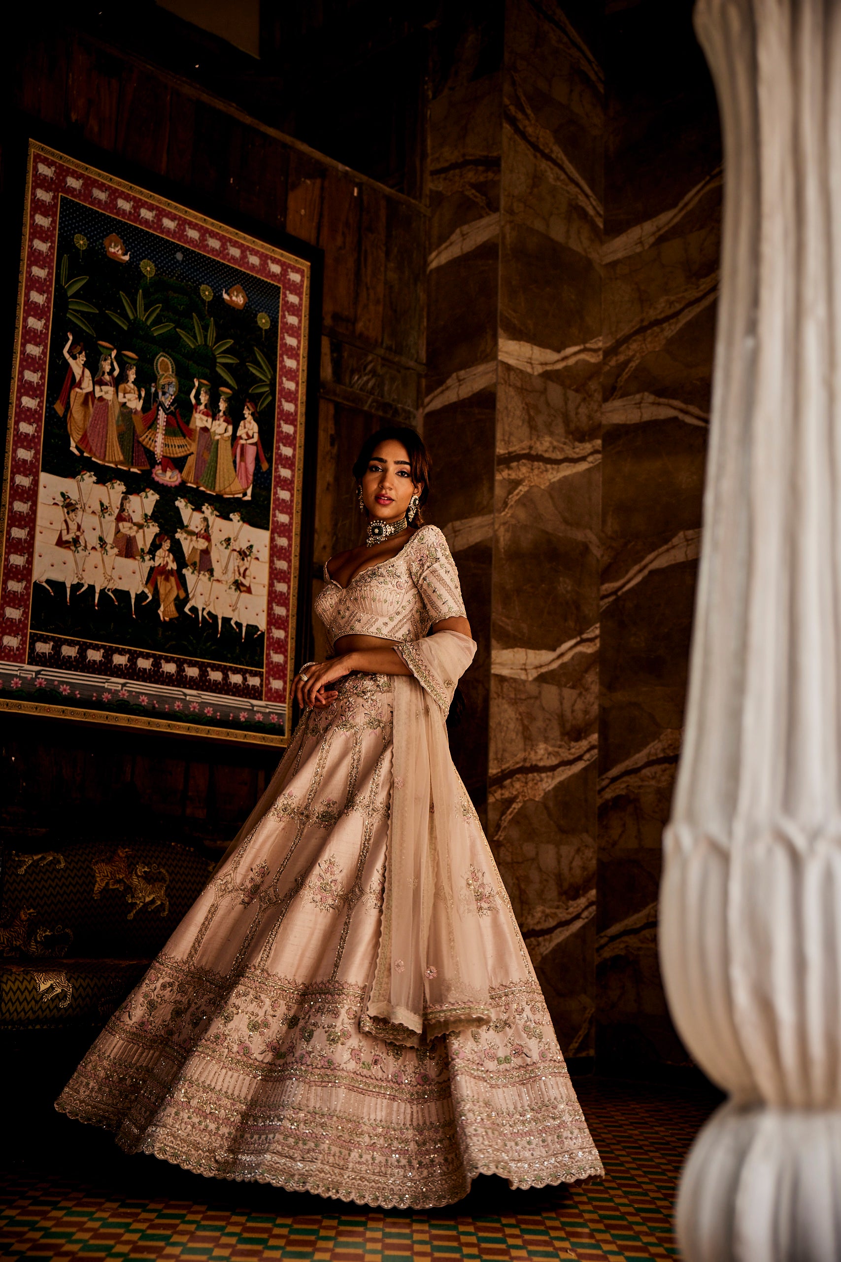 Hebe Lehenga Set