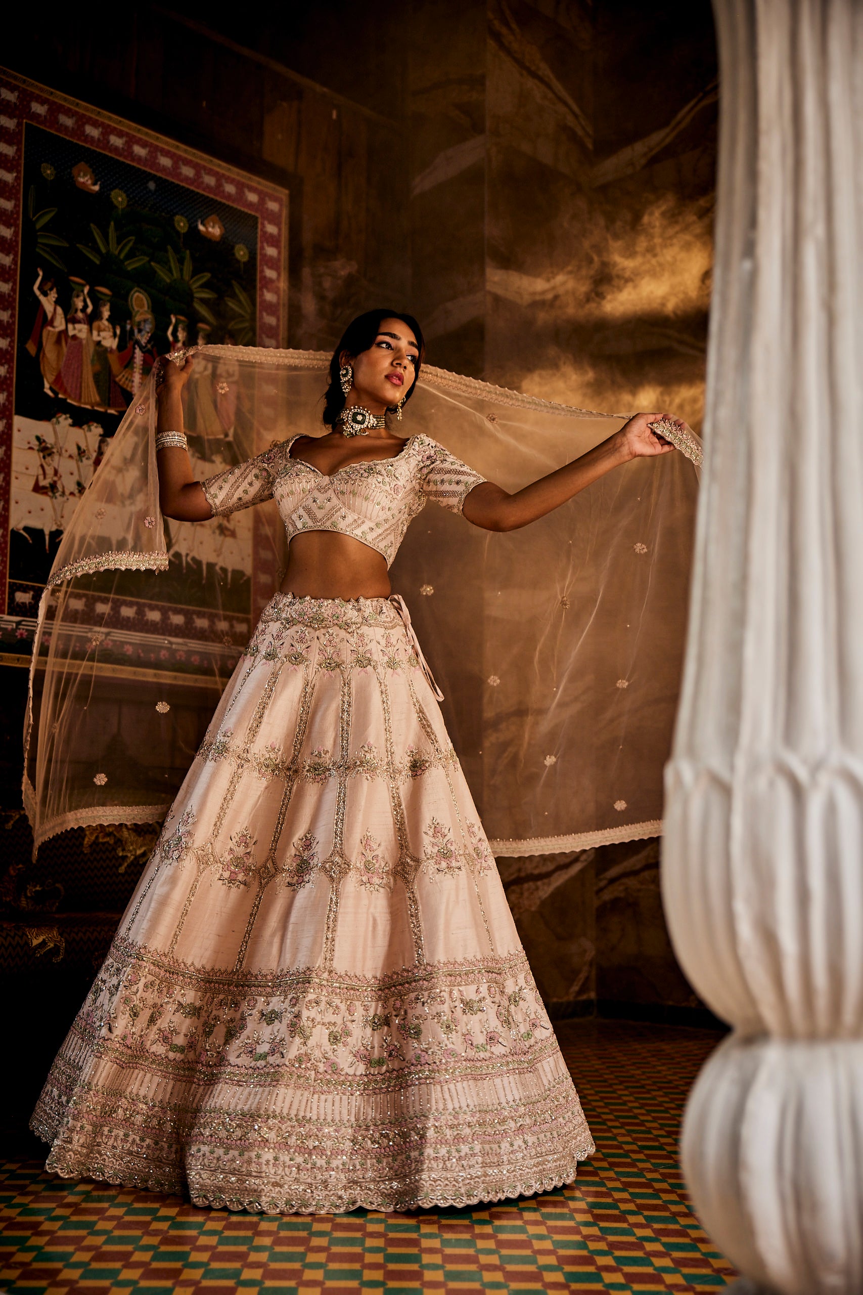 Hebe Lehenga Set