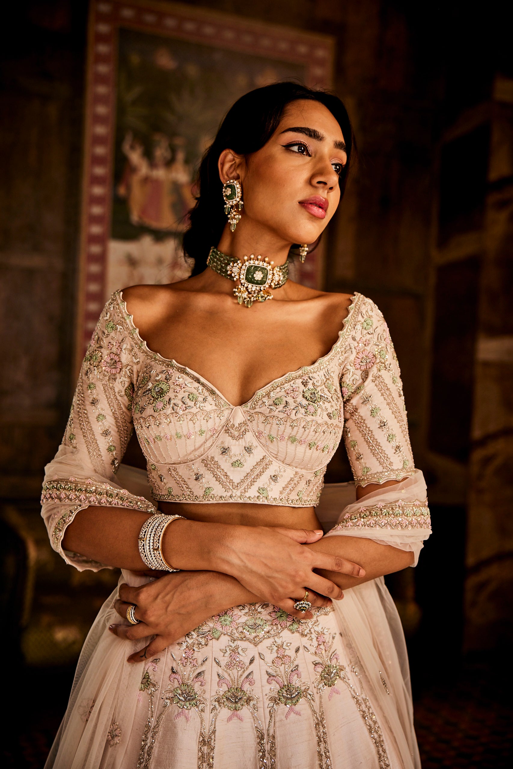 Hebe Lehenga Set