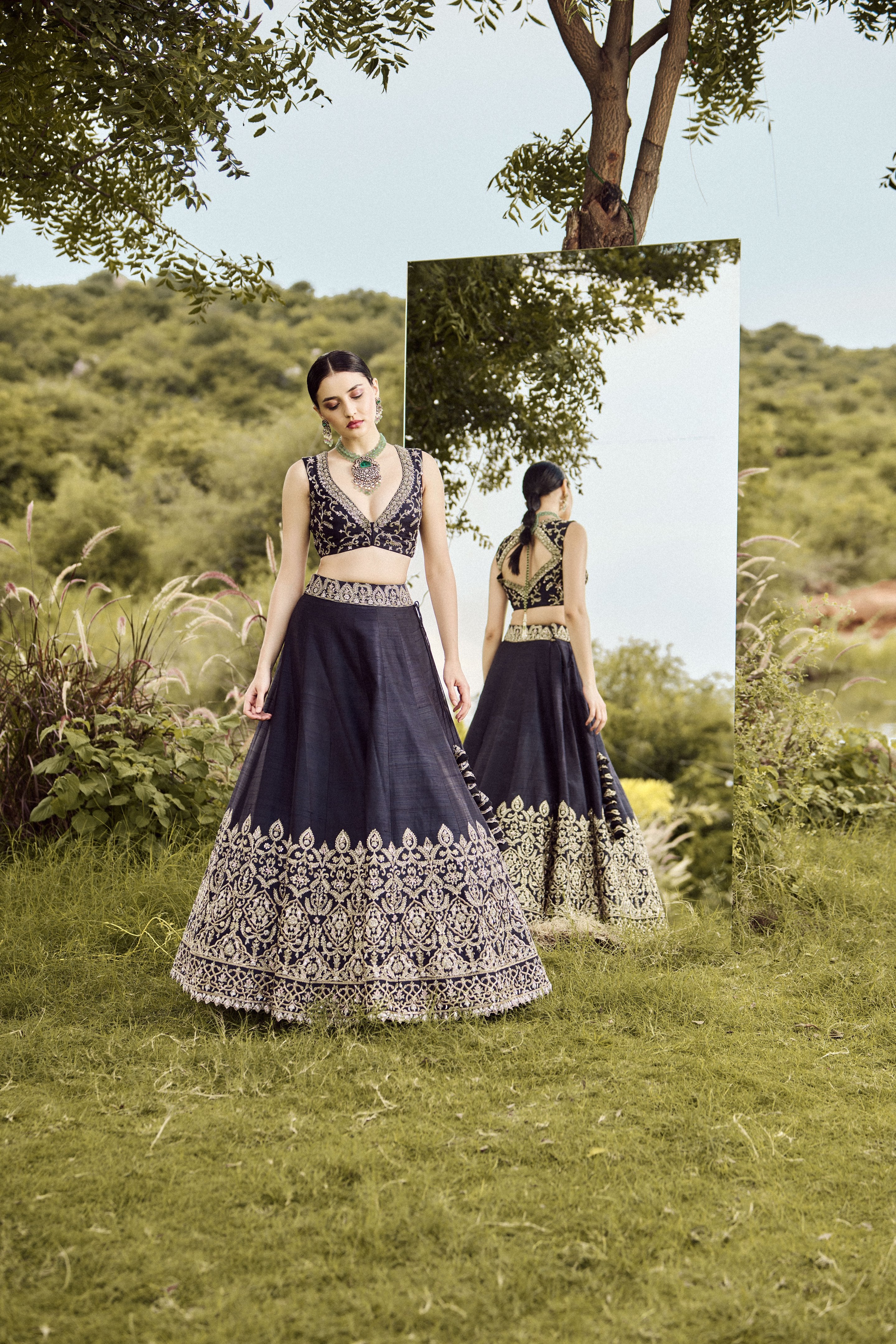 Tapestry Lehenga Set