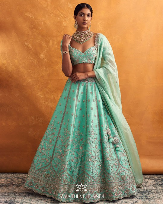 Mirza Lehenga Set