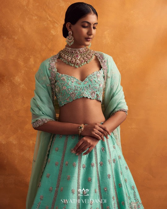 Mirza Lehenga Set